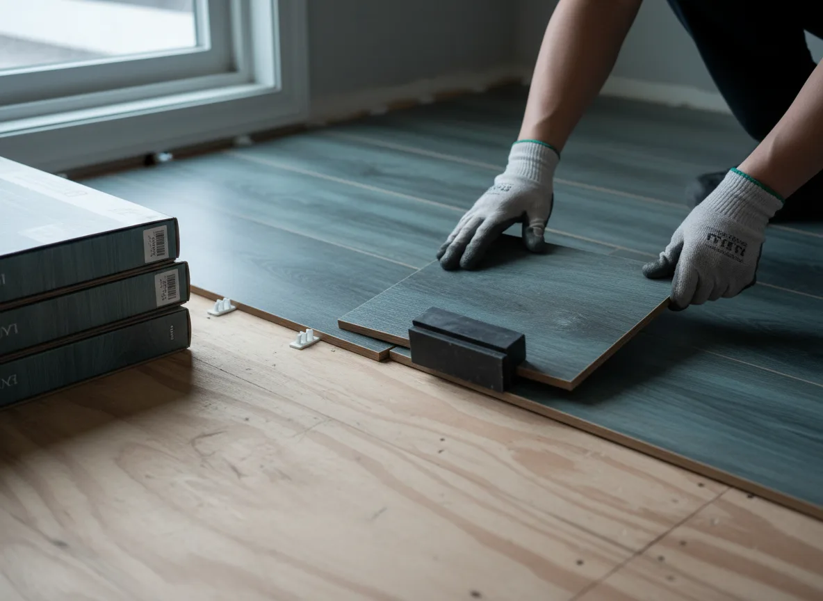 Luxury Vinyl Plank Installation company in Hyde Park, VT